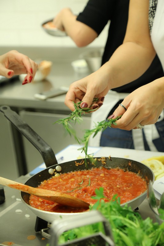 Asmak private cooking session at KitchenLab